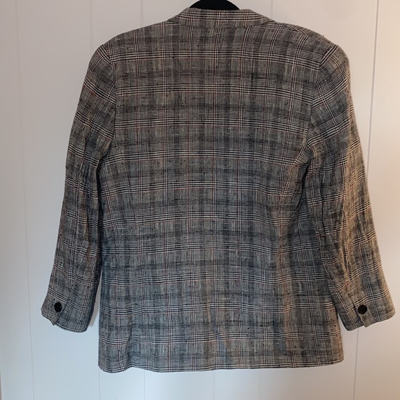 Doncaster Plaid Blazer Size 10P - Picture 10 of 10